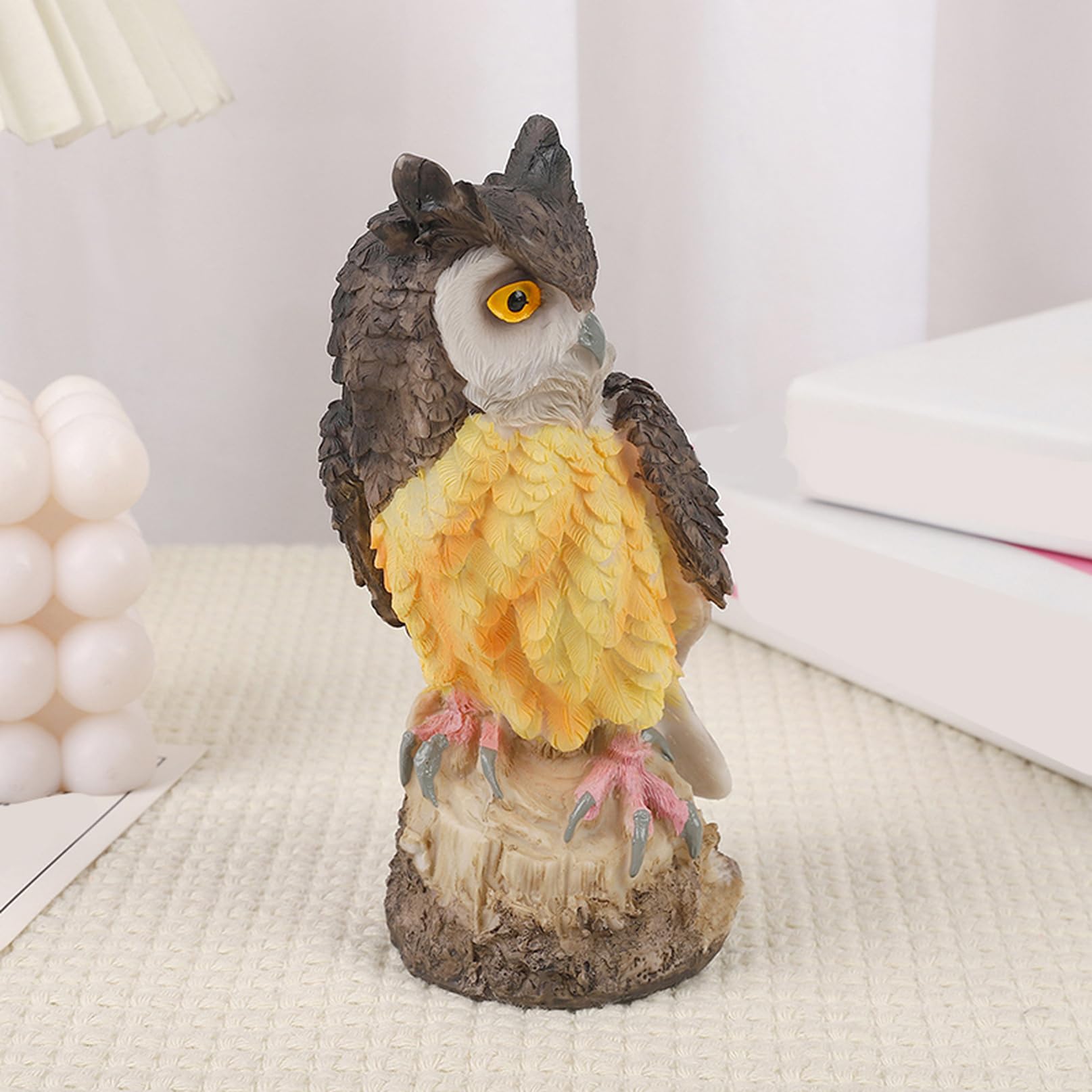 Amazon.co.jp: ガーデニング雑貨 おしゃれ 置物 フクロウ 鳥 動物 玄関